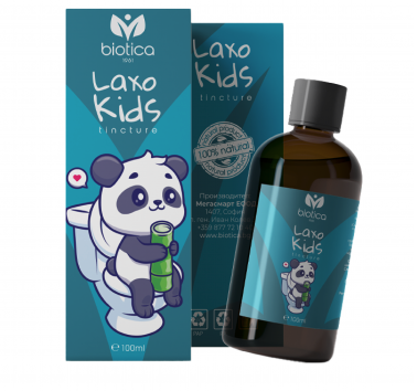 LAXO KIDS - VYVÁŽENÉ LAXATÍVNE PÔSOBENIE A STAROSTLIVOSŤ O ŽALÚDOK PRE DETI